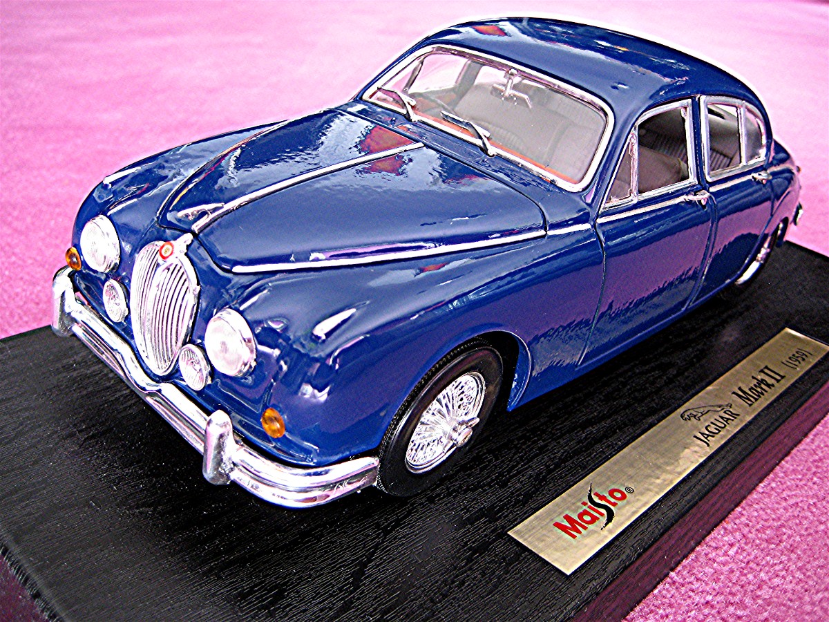 Jaguar Mark II blau 1959