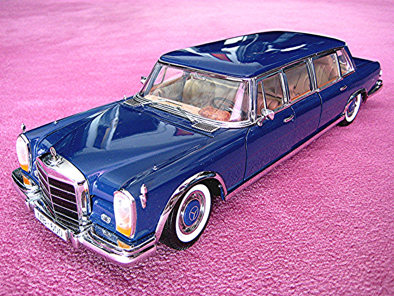Mercedes 600 Pullmann blau 1966