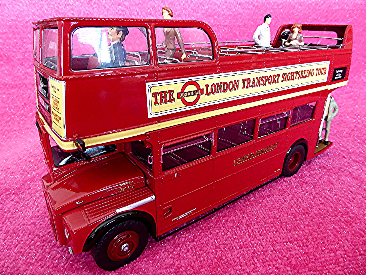 London Bus Sightseeing Tour 1994 rot 1:24